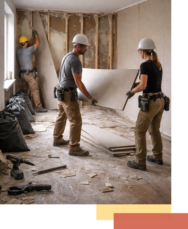 Демонтаж стеновых панелей в Коврове быстро и аккуратно