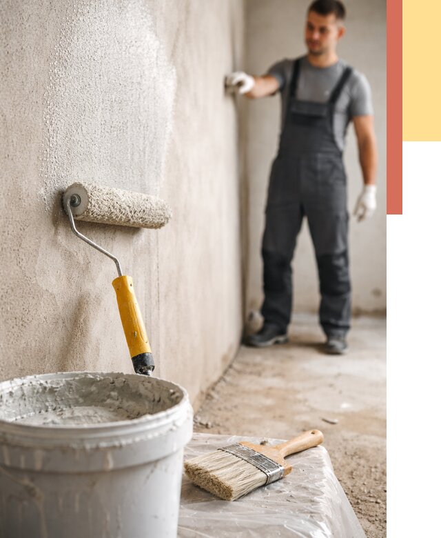 Нанесение бетоноконтакта на стены в Коврове от 4297 руб. быстро и недорого | ОТДЕЛОЧНИК-Квр