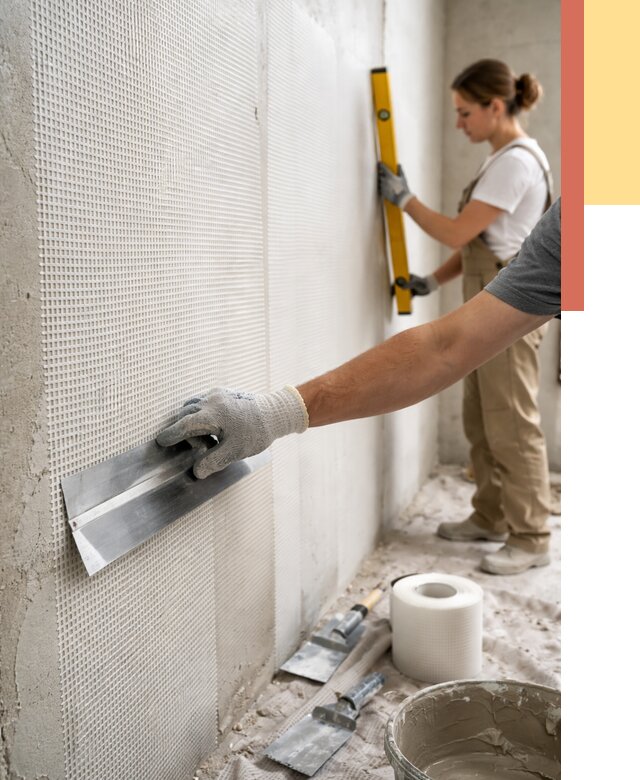 Армирование стен стеклосеткой в Коврове от 3274 руб. под ключ | ОТДЕЛОЧНИК-Квр