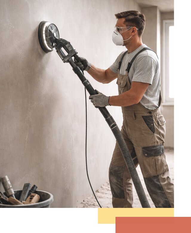 Профессиональная шлифовка стен в Коврове быстро и качественно