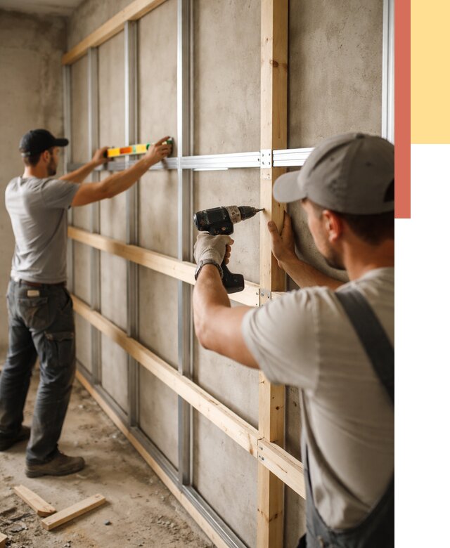 Устройство обрешетки под панели в Коврове от 2149 руб. — монтаж под ключ | ОТДЕЛОЧНИК-Квр