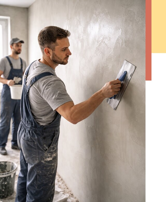 Глянцевание штукатурки стен в Коврове от 7674 руб. — услуги и затирка | ОТДЕЛОЧНИК-Квр