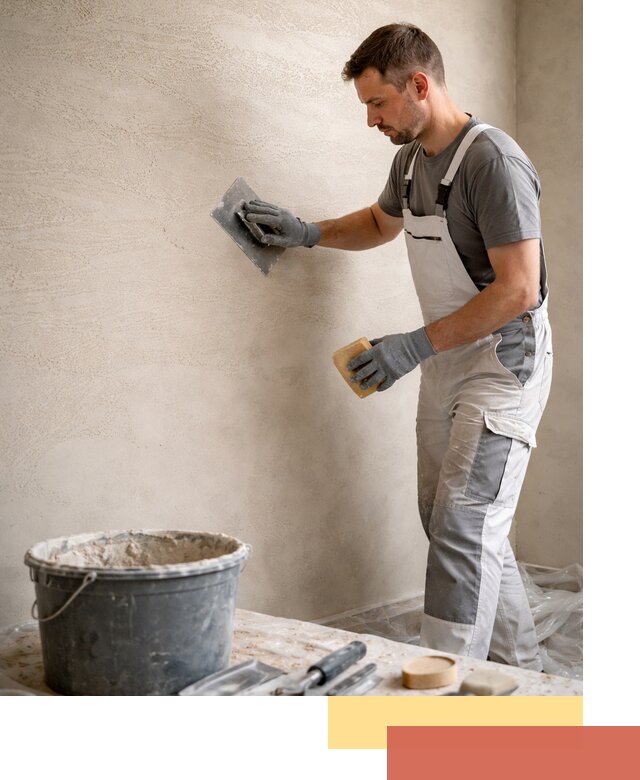 Декоративная штукатурка травертин в Коврове для стен и потолков