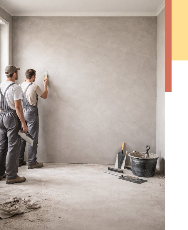 Микробетон на стены в Коврове от 1279 руб. — нанесение и отделка | ОТДЕЛОЧНИК-Квр