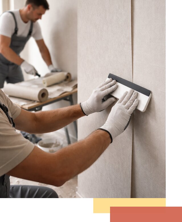 Поклейка обоев под покраску в Коврове профессионально и быстро