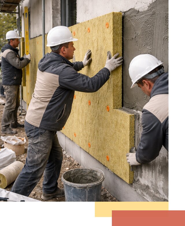 Утепление стен минватой в Коврове — тепло и звукоизоляция