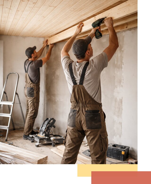 Монтаж потолка из вагонки в Коврове профессионально и аккуратно