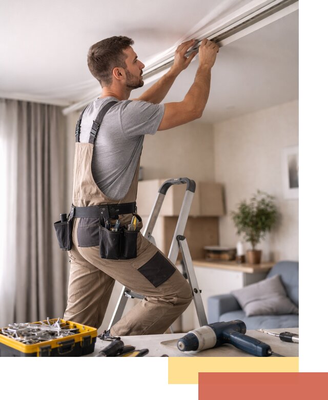 Ремонт натяжных потолков в Коврове — качественно и оперативно