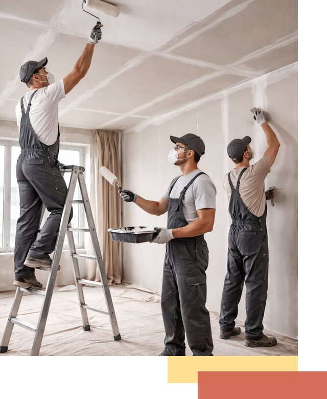 Покраска потолка из гипсокартона в Коврове качественно и недорого