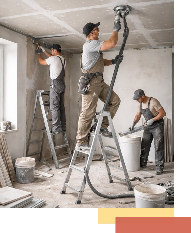 Ремонт потолка из гипсокартона в Коврове: быстрый и качественный монтаж